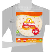 Mission Soft Taco Flour Tortillas, Small Size, 20 Count, Trans Fat Free