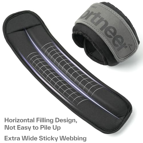 Sportneer Ankle Weights 0.5/1/2/3/5 LBS 1 Pair Wrist Leg Arm Weights for Women Men Kids Child with Adjustable Straps, Strength Weighted for Jogging Running Walking Fitness Gym Workout