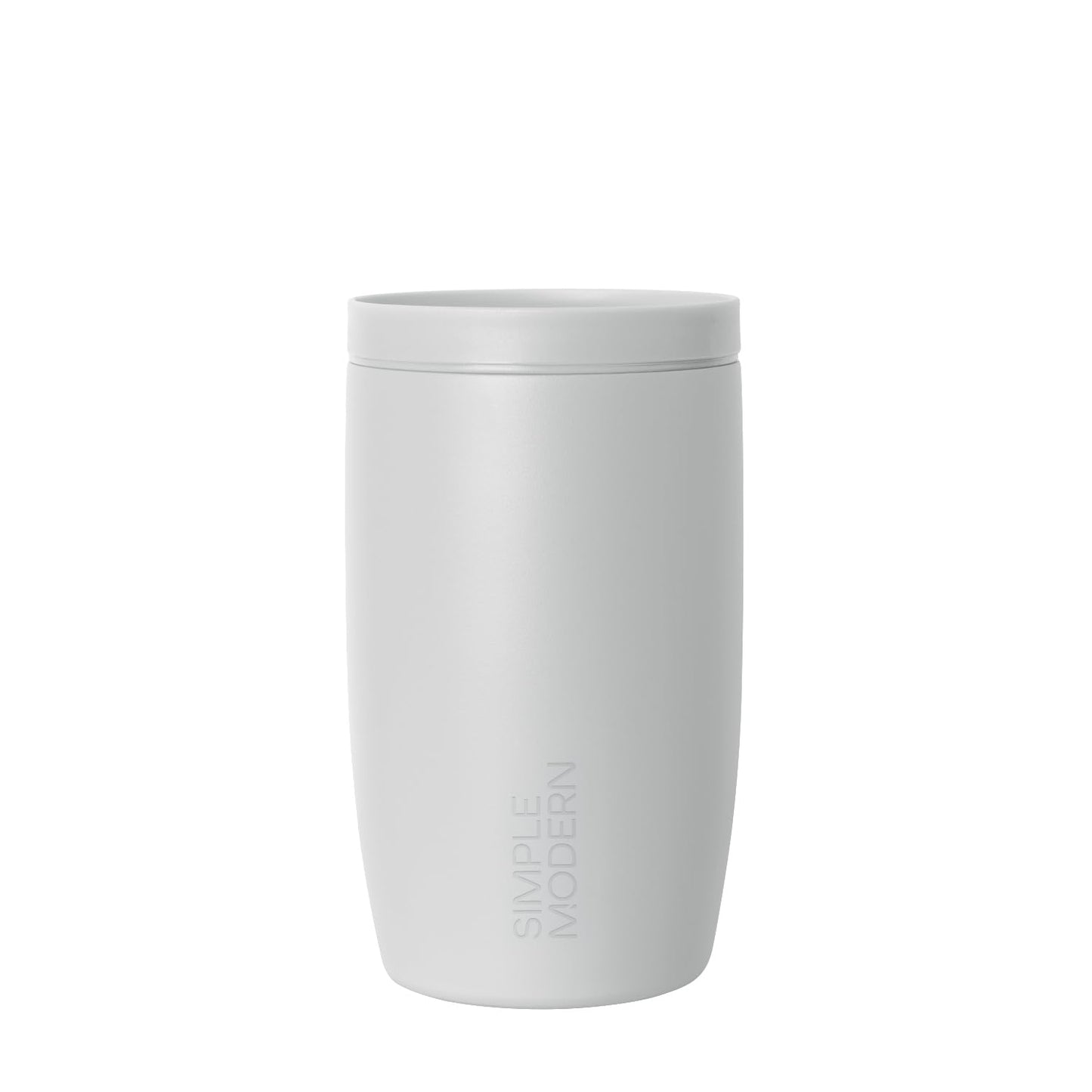 Simple Modern Travel Coffee Mug Tumbler with 360° Lid | Ceramic-Lined Insulated Stainless Steel Cold Brew Iced Coffee Cup | Gifts for Women Men Her Him | Voyager Signature | 16oz | Sea Glass Sage
