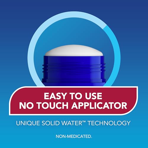 Vicks VapoStick, Solid Balm, No Mess, Soothing Non-Medicated Vicks Vapors, Easy-To-Use No-Touch Applicator, Quick Dry, Lightweight Skin Feel, 1.25oz x 2