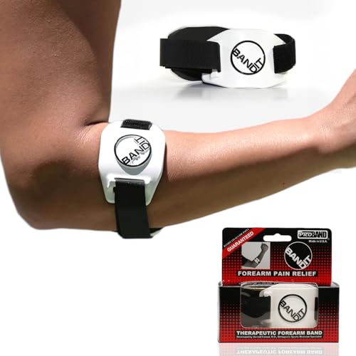 PROBAND - Bandit - Compression Arm Band for Elbow & Forearm - Helps Relieve Pain & Swelling - for Carpal Tunnel, Tendonitis, Tennis Elbow and More