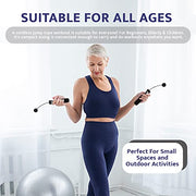 WOD Nation Ropeless Jump Rope for Men & Women - Cordless Jump Ropes for Fitness
