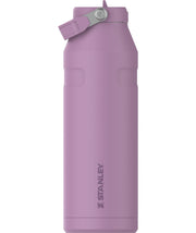 Stanley IceFlow Flip Straw 2.0 Water Bottle 24 oz | Built-In Straw for Travel and Sports | Lightweight and Leak Resistant | Insulated Stainless Steel | BPA-Free | Pink Mesa