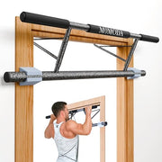 Pull Up Bar Doorway - No Screws Fitness Chin-Up Frame for Home Gym Exercise Multi-Angle Grip - 2025 Folding Upgrade (Fits Almost All Doors)