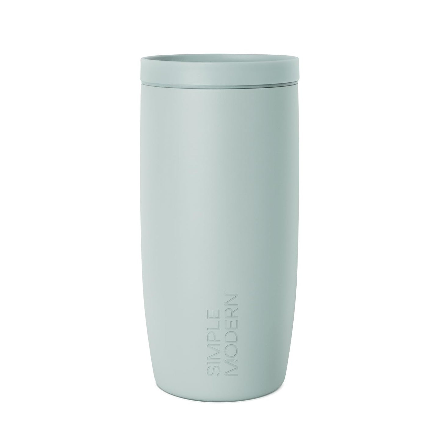 Simple Modern Travel Coffee Mug Tumbler with 360° Lid | Ceramic-Lined Insulated Stainless Steel Cold Brew Iced Coffee Cup Thermos | Gifts for Women Men Her Him | Voyager Signature | 16oz | Forest
