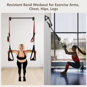 Wall Mounted Doorway Pull Up Bar, Heavy Duty Strength Training Pull-Up Bars for Doorframe, Support Beam or Joist Mount Thick Metal Sturdy Construction Support 500 lbs