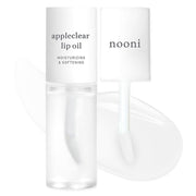 NOONI Korean Hydrating Lip Oil - Appleberry | Long-Lasting, Moisturizing, Plumping, Revitalizing for Dry Lips, Waterproof, No Peel Off, Hydrating, Nourishing Crystal Clear, 0.12 FL Oz