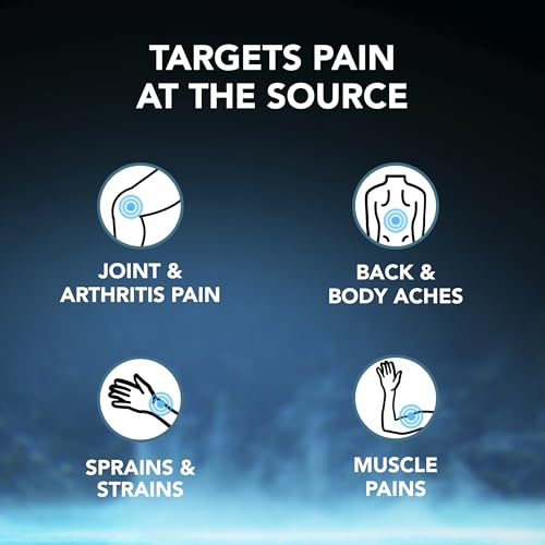 Vicks VapoFreeze Menthol Pain Relieving Spray 3oz, for Muscles & Joint Pain Associated with Arthritis, Simple Backaches, Strains, Sprains, Bruises, Vicks Vapors, Penetrating Formula