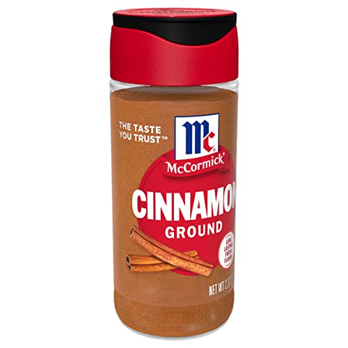McCormick Ground Cinnamon, 2.37 oz (Pack of 6)