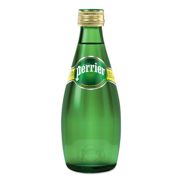 Perrier Sparkling Natural Mineral Water, 11 Oz Glass Bottle (Pack of 12, Total of 132 Fl Oz)