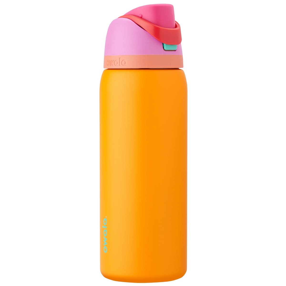 Owala FreeSip Insulated Stainless Steel Water Bottle with Straw, BPA-Free Sports Water Bottle, Great for Travel, 24 Oz, Camo Cool