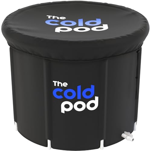 The Cold Pod Ice Bath Tub for Athletes XL: Cold Plunge Tub Outdoor with Cover,116 Gallons Portable Ice Bath Cold Water Therapy Plunge Pool,Large Ice Tub for Cold Dippers at Home
