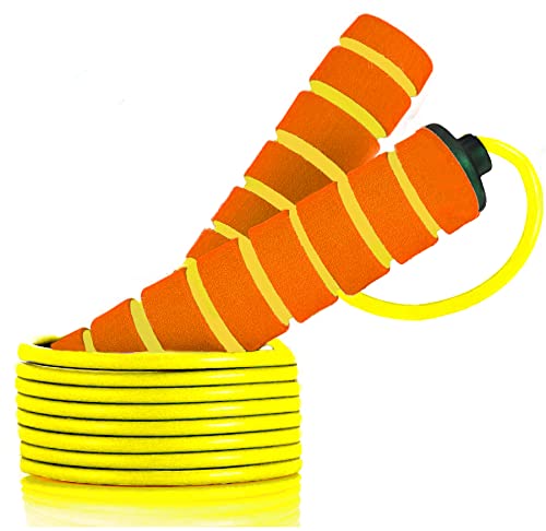 Ponydash Jump Rope, Jump Ropes for Kids, 2 Pack Kids Jump Rope Lightweight &Adjustable &Durable jumping rope for Fitness-Speed Jump Rope for Women Men Youth, Foam Grips Handles for, Workout