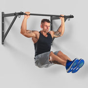 Wall Mounted Pull Up Bar, Adjustable Depth 51" Chin Up Bar, Strength Training Pull-Up Bars 500LBS Weight Capacity, Home or Garage Gym Chin Up Workout Training Station