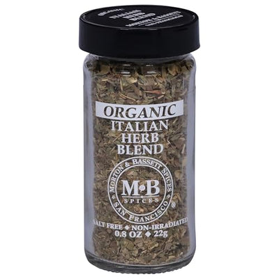 MORTON & BASSETT Organic Italian Herb Blend, 0.8 OZ