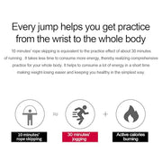 Skipping Rope with Ball Bearings Rapid Speed Adjustable Jump Rope Cable and 6” Memory Foam Handles Ideal for Aerobic Exercise Like Speed Training, Extreme Jumping, Endurance Training and Gym