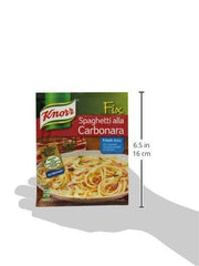 Knorr Fix spaghetti alla carbonara (Spagehetti alla Carbonara) (Pack of 4)