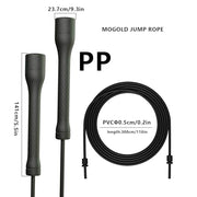 Workout Jump Rope,5mm PVC Jump Rope,Adjustable Length with Shatterproof Handles, Ideal for Beginners & Advanced Athletes, Fitness, Cardio & Boxing
