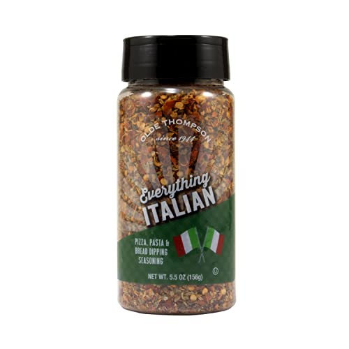 Olde Thompson Everything Italian Seasoning, Basil, Oregano, Garlic, Red Pepper Spice and Seasoning, 5.5 Ounce