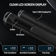 KYTO Smart Jump Rope, High Speed Jump Rope with Counter, Workout Jumping Rope with Steel Ball Bearings, Adjustable Length Speed Skipping Rope, Skipping Rope with App, Fitness Gifts for Adults, Kids