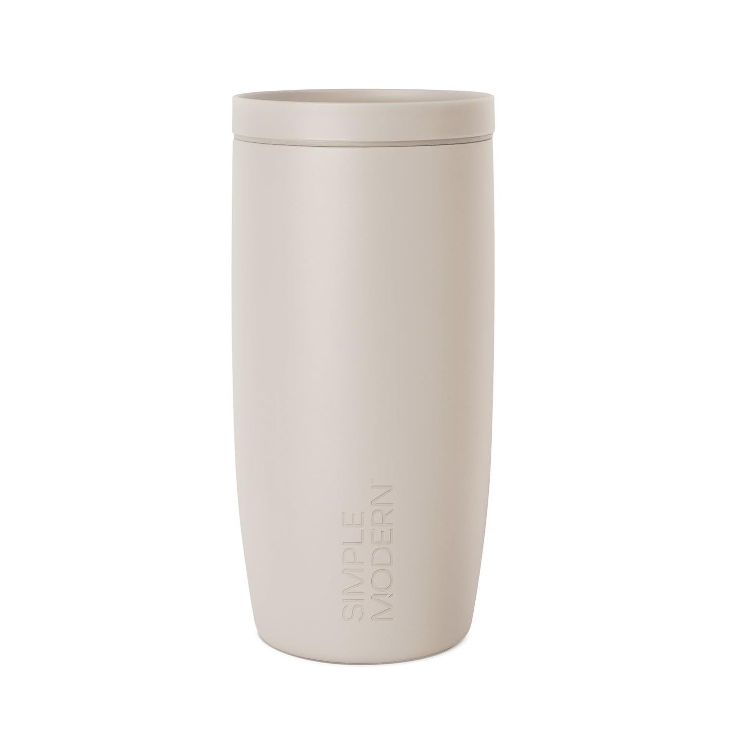 Simple Modern Travel Coffee Mug Tumbler with 360° Lid | Ceramic-Lined Insulated Stainless Steel Cold Brew Iced Coffee Cup Thermos | Gifts for Women Men Her Him | Voyager Signature | 16oz | Forest