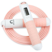 Jump Rope with Counter | Durable PVC Adjustable Skipping Rope | LED Digital Display Skipping Rope | Lightweight Smart Rope for Gym, Home, Indoor, Outdoor and CrossFit for Men and Women