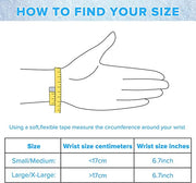 Wearable Thumb Wrist Ice Pack-Hot Cold Compress Hand Finger Ice Pack,Reusable for Injuries,Carpal Tunnel,Arthritis,Tendonitis,De Quervain's Tenosynovitis, Swelling & Bruises Black-S/M