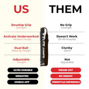 Muay Thai 3.0 Weighted Jump Rope for Men & Women - Professionally Designed for High-Intensity Training | MMA & Fitness - Full Body Workout Weighted Rope