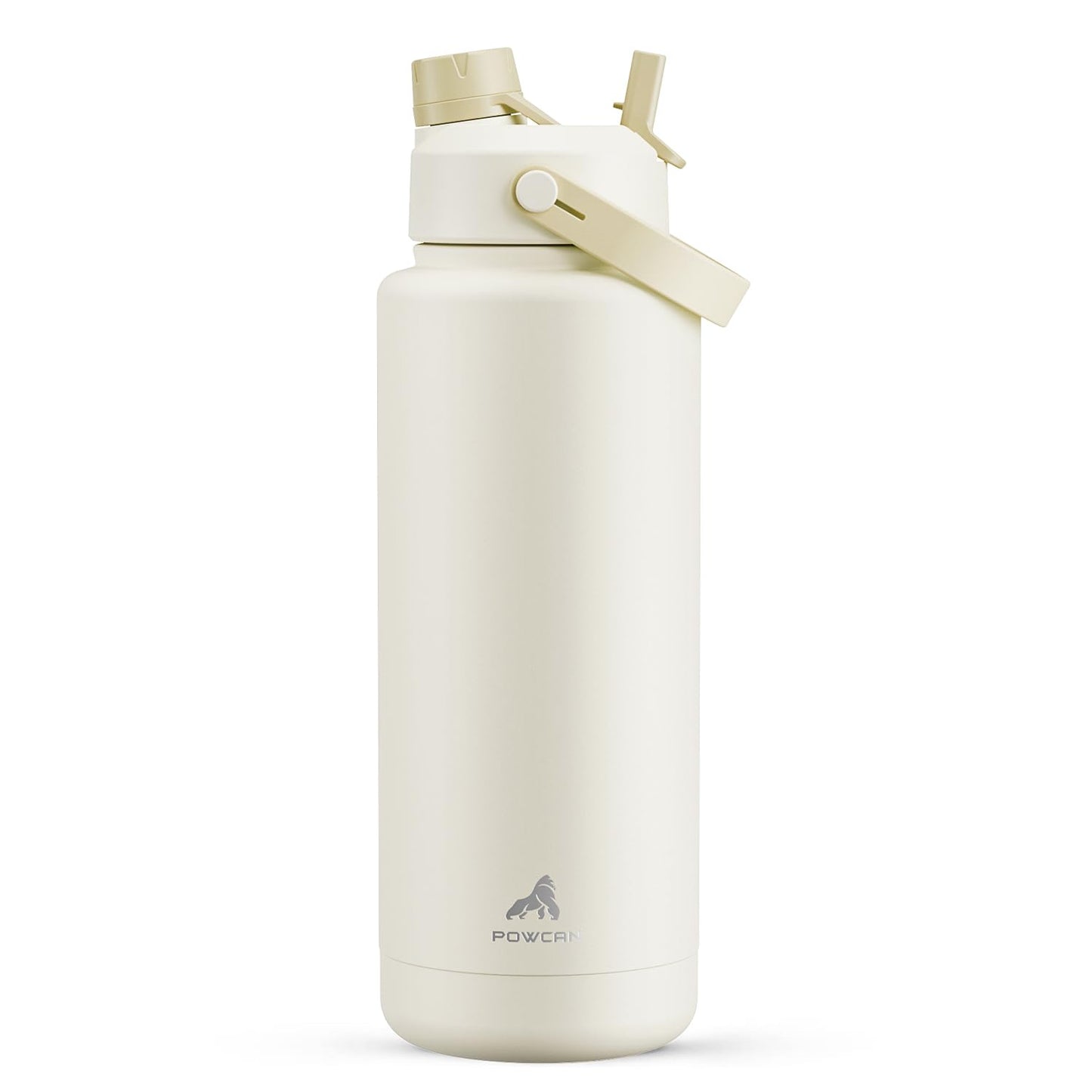 26 oz Insulated Water Bottle with 2-in-1 Straw and Spout Lid, Keep Cold 24H, Leak-Proof, Fits in Car Cup Holder, Stainless Steel Water Bottle for Sports, Travel, and School (Cotton Candy)