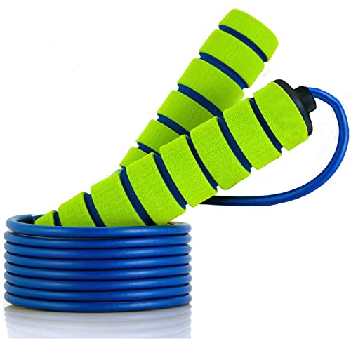 Ponydash Jump Rope, Jump Ropes for Kids, 2 Pack Kids Jump Rope Lightweight &Adjustable &Durable jumping rope for Fitness-Speed Jump Rope for Women Men Youth, Foam Grips Handles for, Workout
