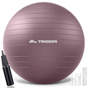 Trideer Yoga Ball – Anti-Burst Exercise Ball for Pregnancy, Office, Birthing, Stretching & Core Workout – Home Gym & Therapy