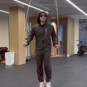 | White PVC Jump Ropes for Fitness 5MM | w/Unbreakable ABS Handles/Indoor/Outdoor Adjustable Speed Jump Rope | Skipping Rope for Men & Women & Boxing Jump Rope