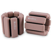 Weighted Bangles – Adjustable Ankle and Wrist Weights for Women & Men – Set of Ankle Weights 2 lbs (1 lb Each Wrist Weight) | Weighted Arm Bands for Pilates, Yoga, Running & Walking