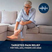 Nervive Nerve Care, Pain Relieving Large Spray, Max Strength No-Mess Topical Pain Reliever with Lidocaine and Menthol for Toes, Feet, Fingers, Hands, Legs & Arms, 4.5oz