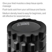 Trigger Point Releasing Foam Massage Roller with Medium Compression for Exercise, Stretching, and Muscle Recovery - Relieves Muscle Tightness, Improves Mobility, and Circulation