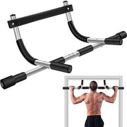 TOPOKO Upgrade Pull Up Bar for Doorway - Max Capacity 440 lbs, Portable Upper Body Workout Bar for Strength Training