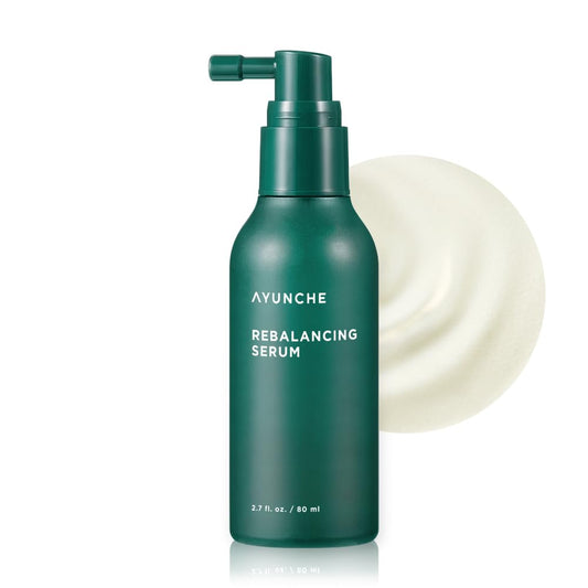 Rebalancing Hair Serum 2.7 fl oz (80ml) [For All Hair Types] | Hair Root Protection & Strengthening | Scalp cooling effect | Biotin and probiotics | Korean Salon Brand