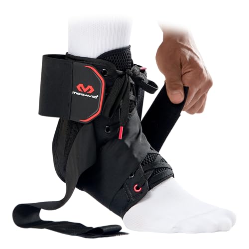 McDavid Ankle Brace Ultralight for Sprained Ankle, Figure 8 Ankle Braces, Lace up Ankle Brace, Ankle Braces for Men and Women, Ankle Support Brace and Stabilizer