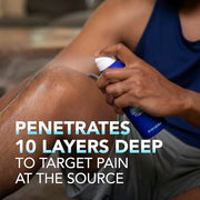 Vicks VapoFreeze Menthol Pain Relieving Spray 3oz, for Muscles & Joint Pain Associated with Arthritis, Simple Backaches, Strains, Sprains, Bruises, Vicks Vapors, Penetrating Formula