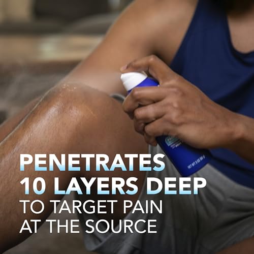 Vicks VapoFreeze Menthol Pain Relieving Spray 3oz, for Muscles & Joint Pain Associated with Arthritis, Simple Backaches, Strains, Sprains, Bruises, Vicks Vapors, Penetrating Formula