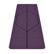 Liforme Original Yoga Mat – Free Yoga Bag Included - Patented Alignment System, Warrior-like Grip, Non-slip, Eco-friendly, sweat-resistant, long, wide, 4.2mm thick mat for comfort