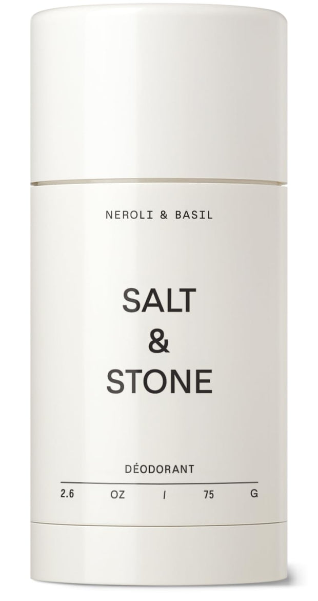 SALT & STONE Aluminum Free Deodorant | Extra Strength 48 Hour Protection for Women & Men | Made with Seaweed Extracts, Shea Butter & Prebiotics (Bergamot & Hinoki)