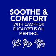 Vicks VapoRub Advanced Plus, Powerful Cough Suppressant, Topical Chest Rub & Analgesic Ointment, Medicated Vicks Vapors, Fast Cough Relief, 2.82oz x 2