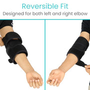 Vive Elbow Brace - Tennis Compression Sleeve - Wrap for Golfers, Bursitis, Left or Right Arm - Tendonitis Support Strap for Golf, Men and Women - Epicondylitis and Sports Recovery