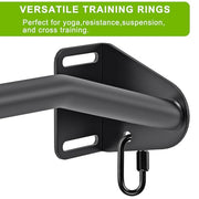 SELEWARE Heavy Duty Welded Pull Up Bar, Versatile Doorway Wall Mount, Joist Mounted, and Ceiling Mounted Chin Up Bars, Thick Metal Sturdy Construction for Full Body Workouts Support 500 lbs