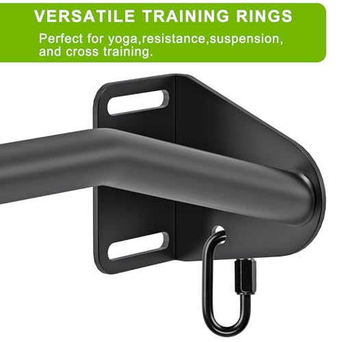 SELEWARE Heavy Duty Welded Pull Up Bar, Versatile Doorway Wall Mount, Joist Mounted, and Ceiling Mounted Chin Up Bars, Thick Metal Sturdy Construction for Full Body Workouts Support 500 lbs