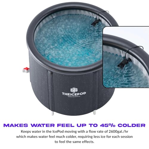Water Circulation Jet – High-Flow Pump for Ice Pod & Long Pod – Enhances Cold Immersion, Prevents Freezing, and Reduces Ice Usage – The Pod Company