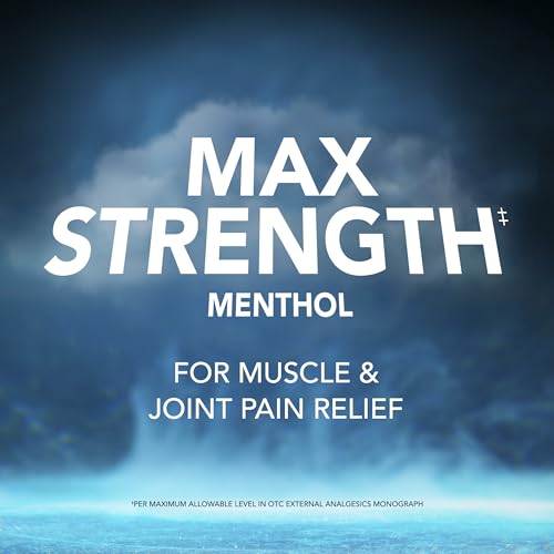 Vicks VapoFreeze Menthol Pain Relieving Cream 3oz, for Muscles & Joint Pain Associated with Arthritis, Simple Backaches, Strains, Sprains, Bruises, Vicks Vapors, Penetrating Formula