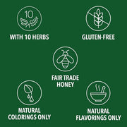 Ricola Max Honey Lemon Throat Care Large Bag | Cough Suppressant Drops | Dual Action Liquid Center | Soothing Long-Lasting Relief - 34 Count (Pack of 1)