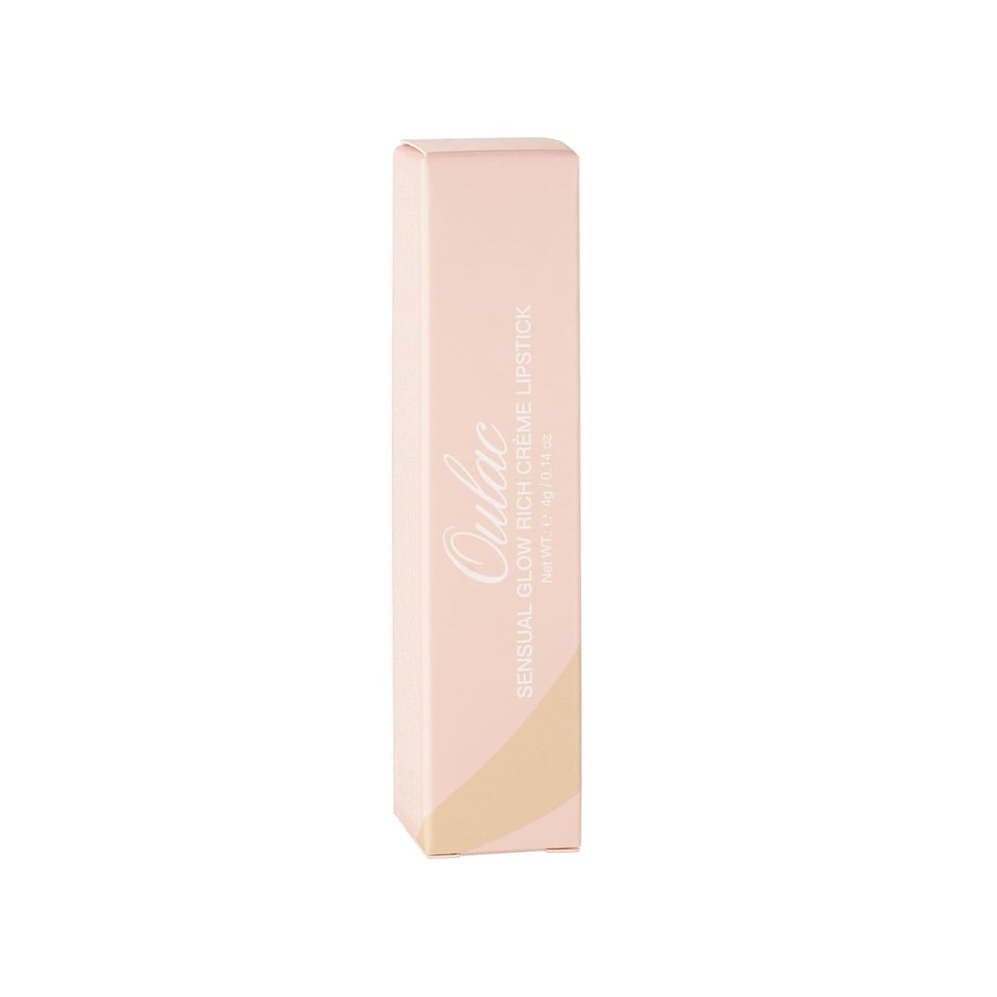 Oulac Beige Lipsticks for Women, Pale Nude Matte Lip Base, Full Coverage Lip Color, Satin Matte Finish, Cream Texture, Hydrating, Infused with Hyaluronic Acid, Vegan & Clean Beauty 4g SG01 Bare